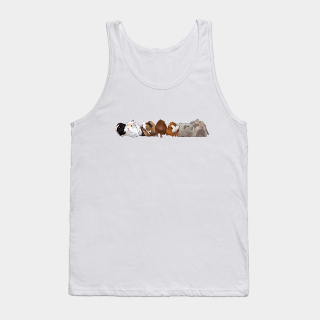 My Instagram Guinea Pig Group Tank Top by Kats_guineapigs